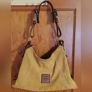 Dooney & Bourke Vintage 1975 Tan Suede handbag NWOT